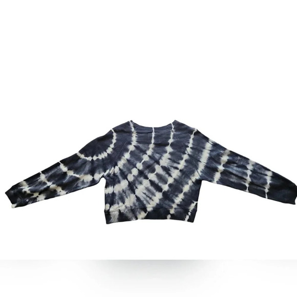 Lucky Brand French Terry Cropped Raglan Crew - Picture 4 of 6